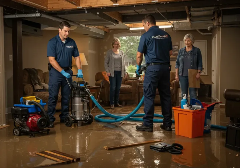 Basement Water Extraction and Removal Techniques process in Bakersville, NC